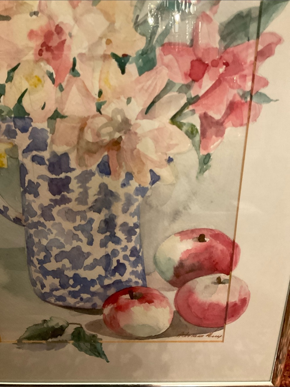 Beautiful original watercolor by Adriane Penny, MS artist,15” x11”. Mint cond. - Picture 4 of 8